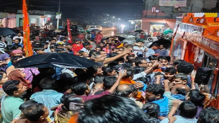 झारखंड में VHP-बजरंग दल ने निकाली शौर्य जागरण यात्रा