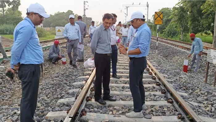 दिसंबर तक शाहगंज-फेफना रेलमार्ग का हो जाएगा दोहरीकरण