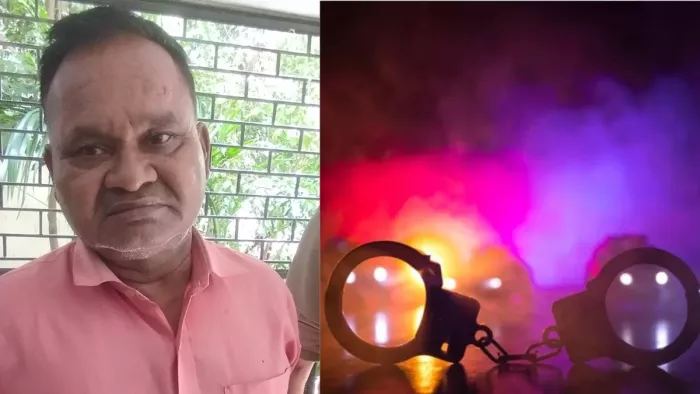 भाजपा नेता को जान से मारने की धमकी देने का आरोपित गिरफ्तार।