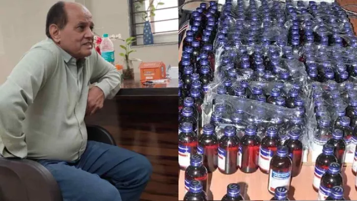 कोल्ड्रिफ कफ सिरप लिखने वाला डॉक्टर प्रवीण सोनी छिंदवाड़ा से गिरफ्तार। (फाइल फोटो)