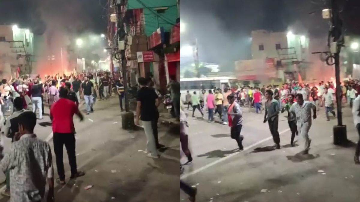 cuttack clash police protesters injured internet suspended after durga idol immersion unrest