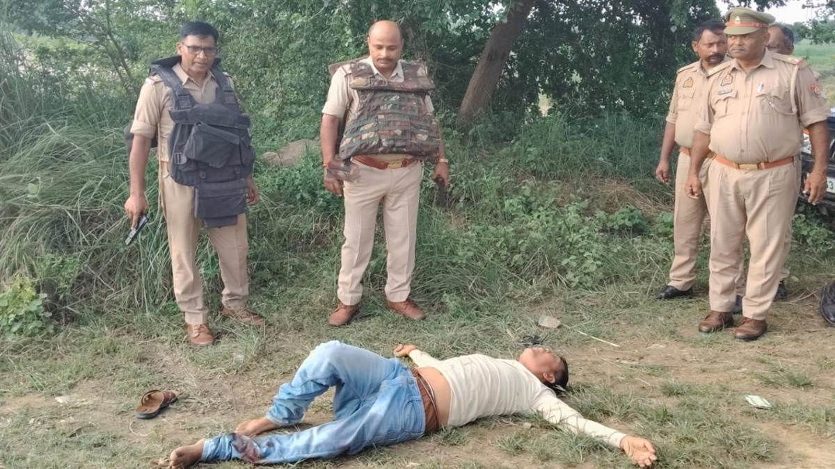 mirzapur encounter two looters injured in kachhwa police encounter arrested