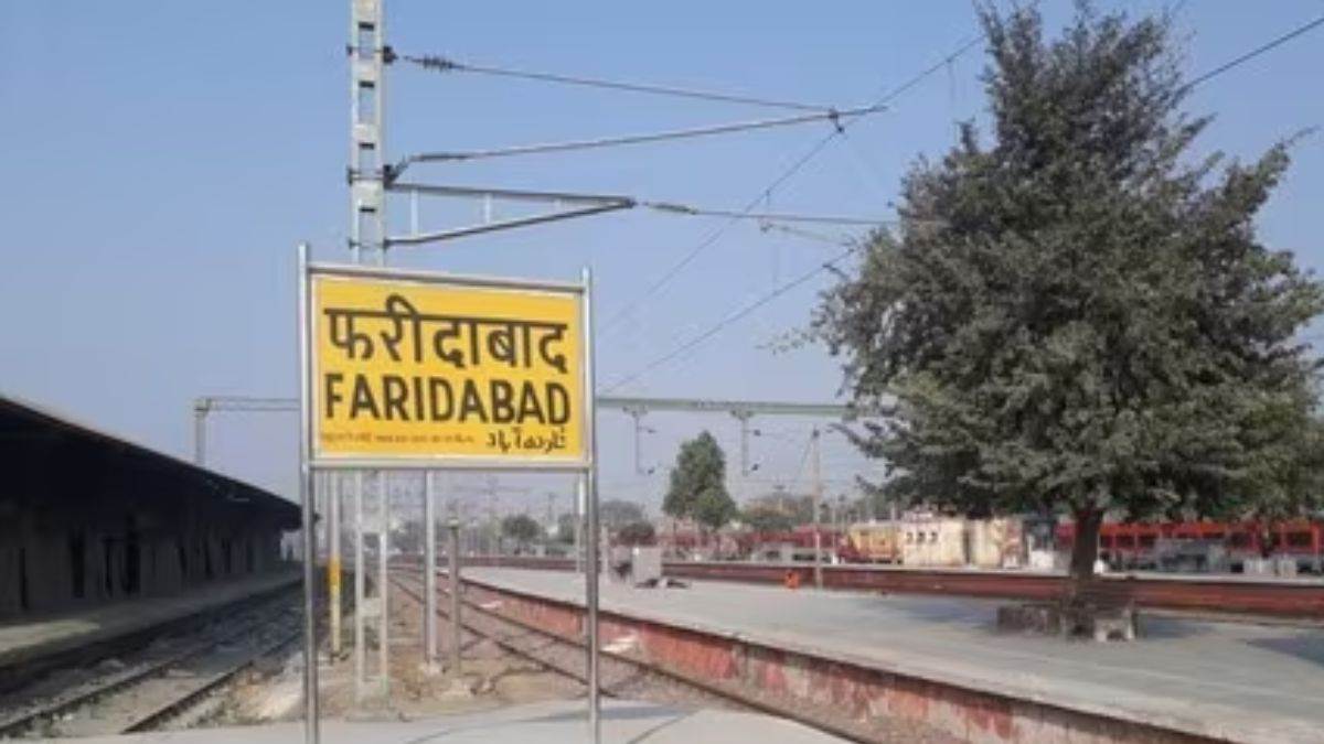 ncr faridabad railway station redevelopment delayed passengers suffer
