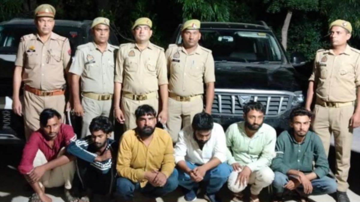 gujarat company robbery busted by firozabad police rs 1 crore recovered six arrested
