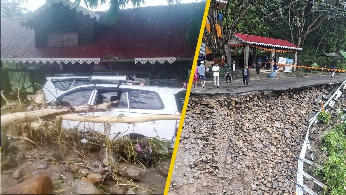 darjeeling landslide 17 dead sikkim cut off after heavy rain 10 points