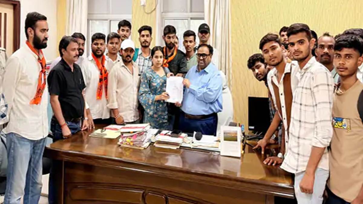 the question paper marked paratha instead of maratha the controller of examinations resigned