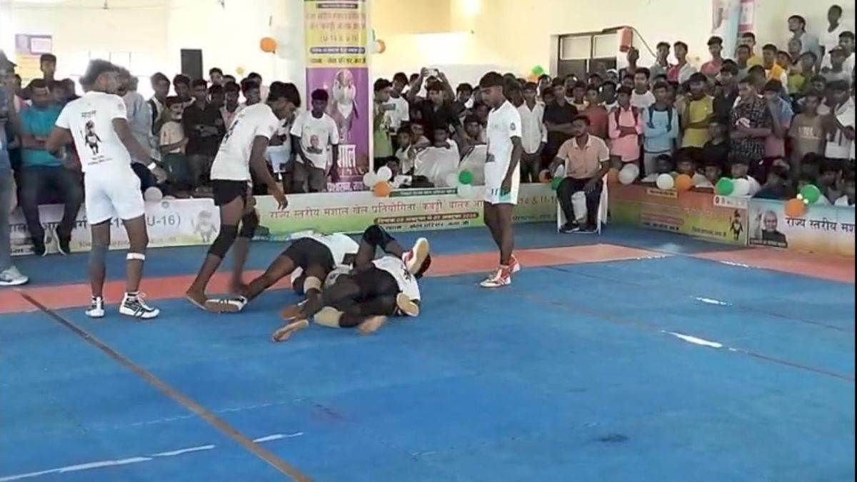 bihar state kabaddi competition begins in gaya talent search