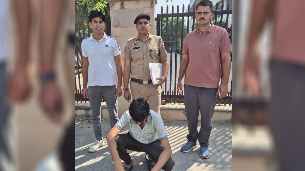 police action in kaithal one person arrested with illegal pistol and cartridges