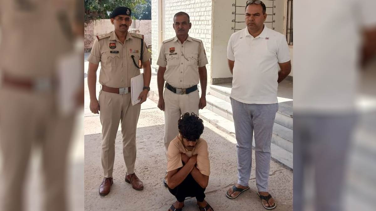 police action in kaithal accused of stealing wire from block factory arrested