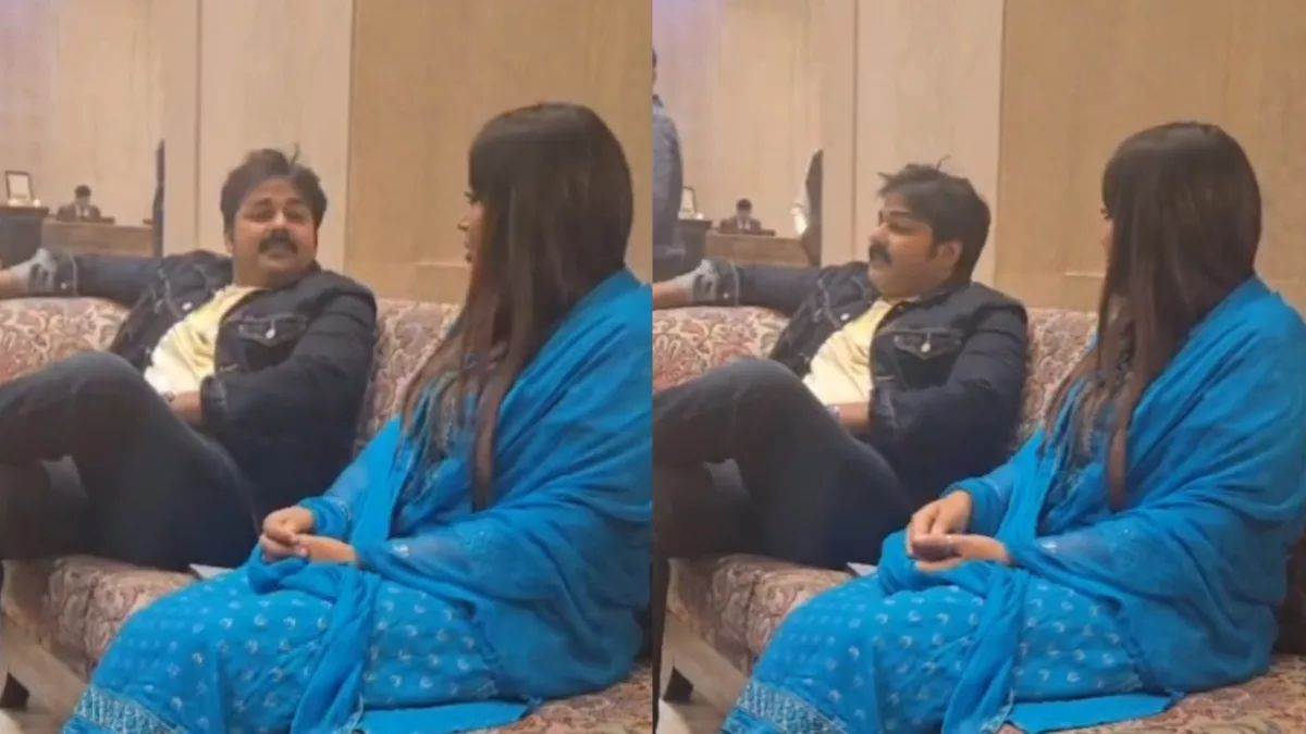 pawan singh and jyoti singh controversy in lucknow flat