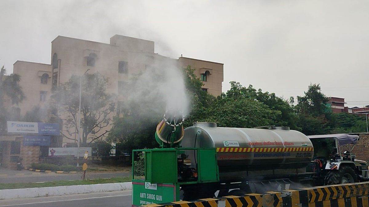 ncr noida news rising pollution levels and control measures
