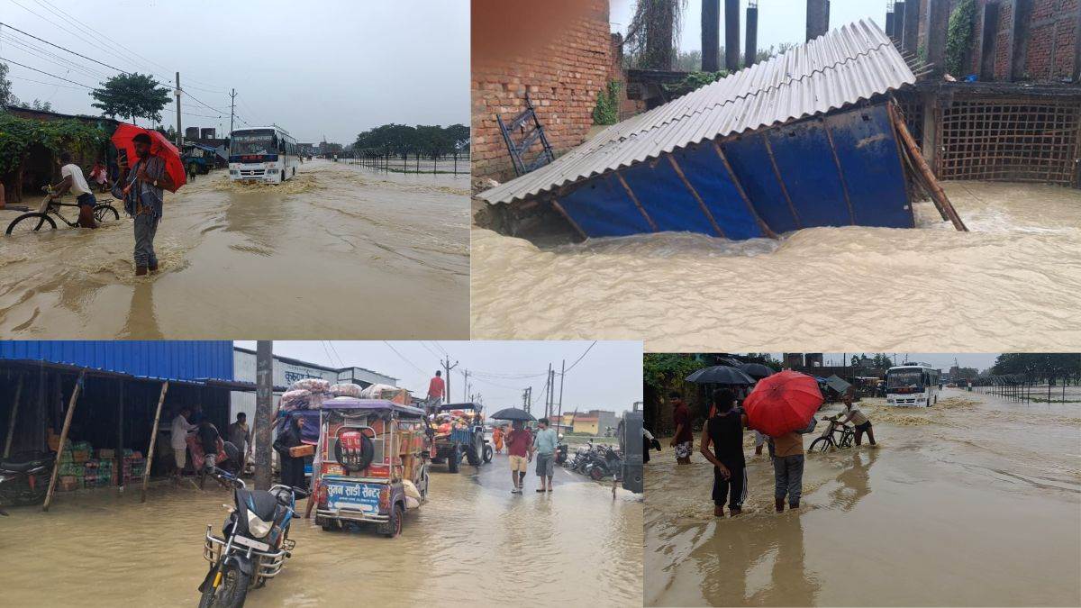 sitamarhi flood havoc waterlogging and disruption deepen