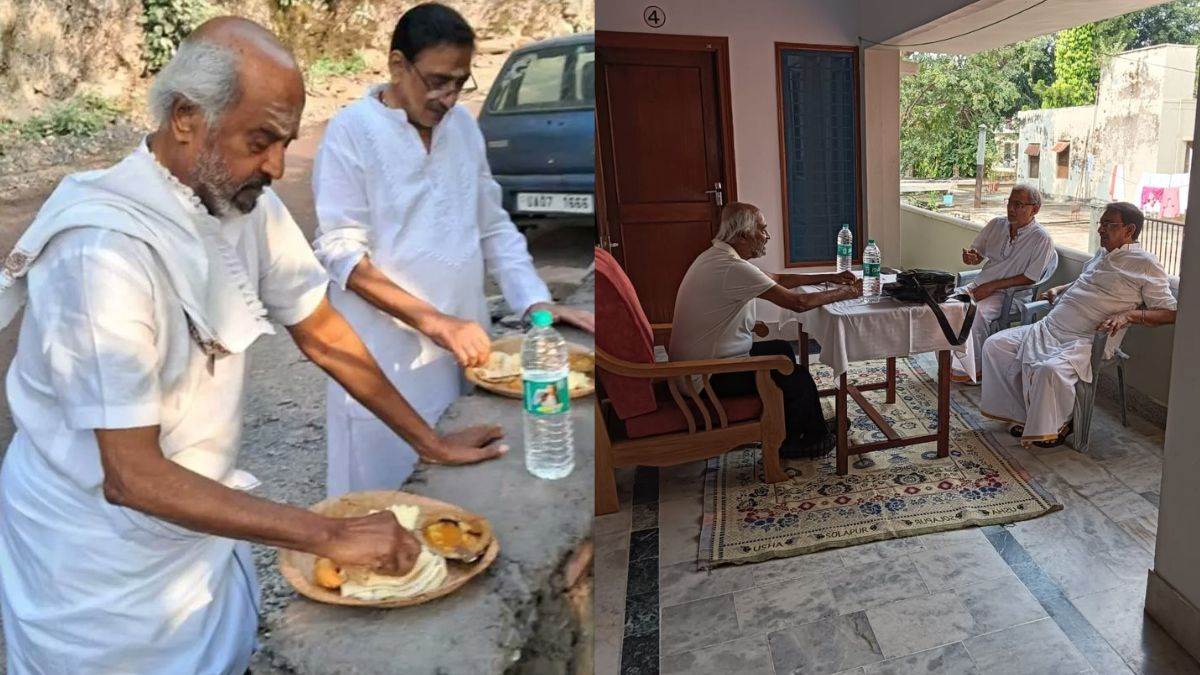 rajinikanths spiritual journey simplicity shines in himalayan retreat