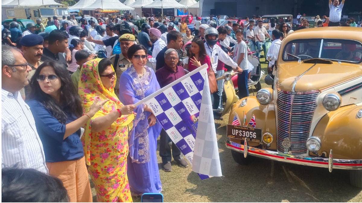 vintage car rally in dehradun a virasat festival showcase