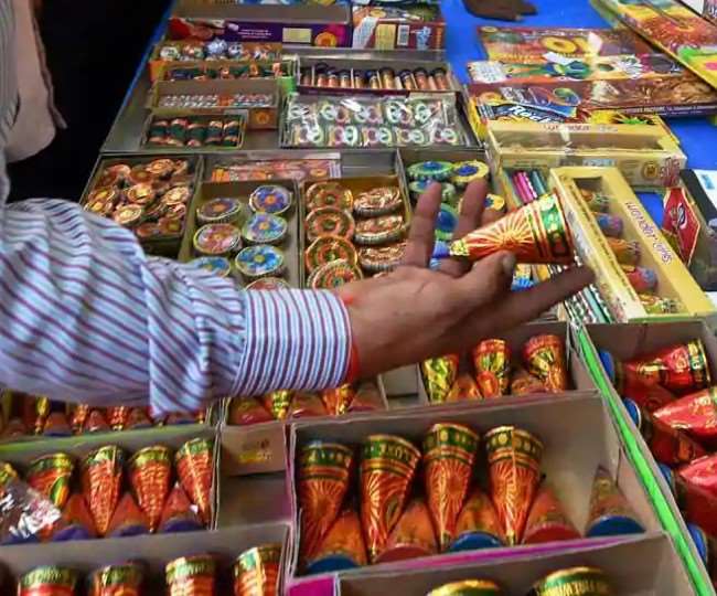 police keep close watch on sale of chinese firecrackers in uttar pradesh online cell can also be banned