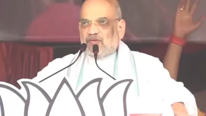 अमित शाह ने मुजफ्फरपुर में लालू-नीतीश को जमकर घेरा