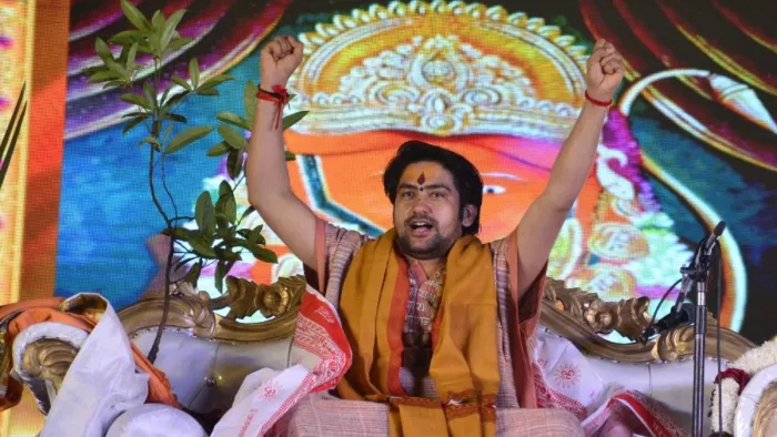 देहरादून में धीरेंद्र कृष्ण शास्त्री