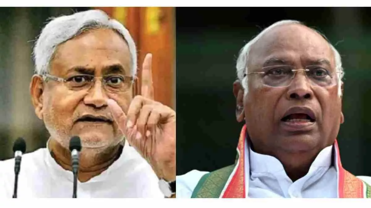 कांग्रेस अध्यक्ष मल्लिकार्जुन खड़गे ने बिहार के CM नीतीश से की बात, 'INDIA' एलाइंस को लेकर… - Congress President Mallikarjun Kharge talked to Bihar CM Nitish about 'INDIA' Alliance...
