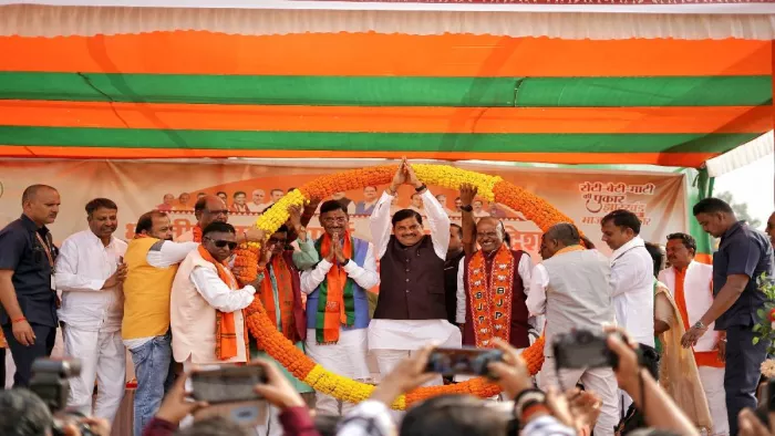 भाजपा प्रत्याशी का प्रचार करने पहुंचे CM मोहन यादव (Social Media)