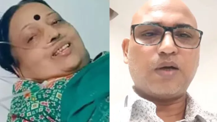 Sharda Sinha Health Update: शारदा सिन्हा की हालत गंभीर है। फोटो- वीडियो ग्रैब