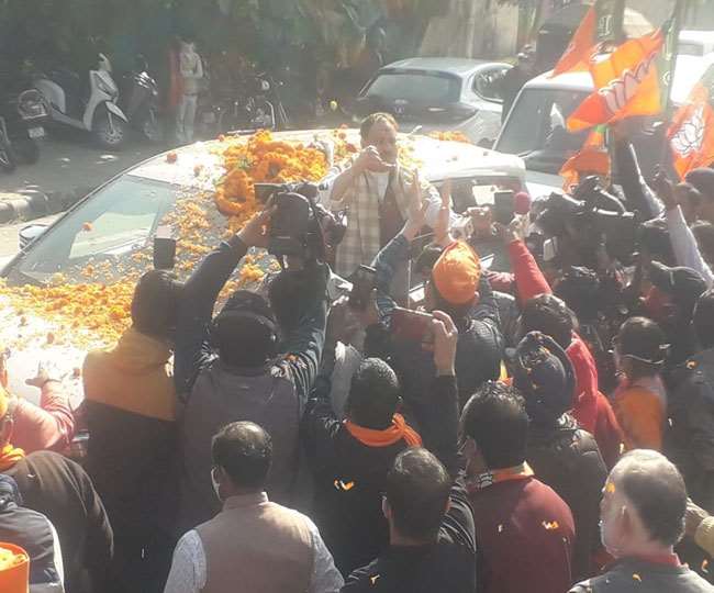 BJP National president Nadda in dehradun see preparations for JP naddas  grand welcome in pictures