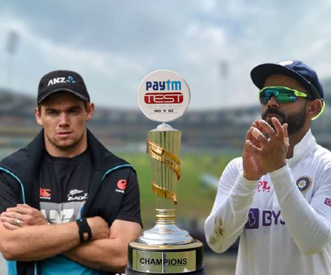 India vs New Zealand Virat Latham (फोटो AFP)