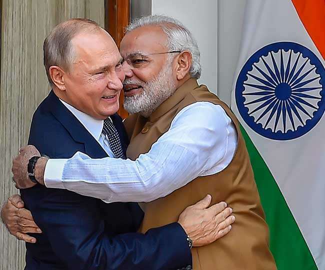 रूसी राष्‍ट्रपति पुतिन की महज छह घंटे की भारत यात्रा से चिंतित हुए चीन और अमेरिका।