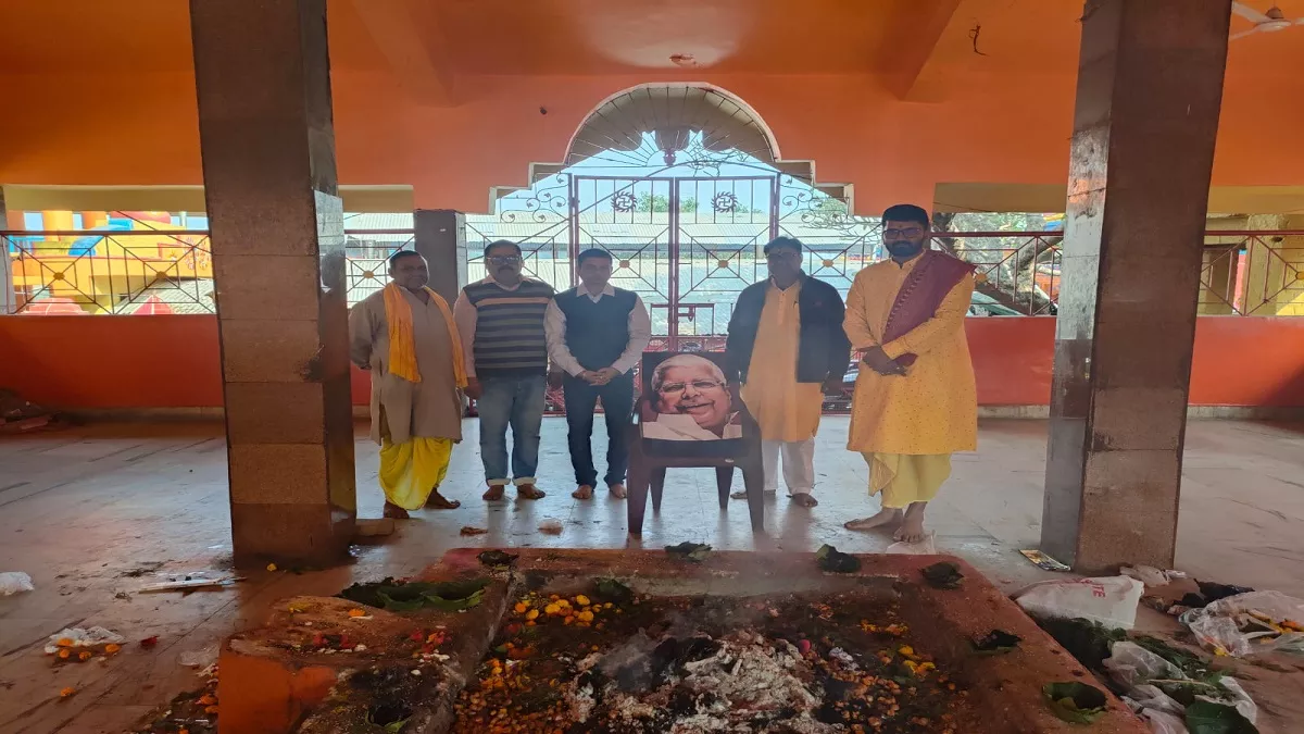 शक्तिपीठ मां छिन्नमस्तिका के दरबार रजरप्पा मंदिर में हवन-यज्ञ