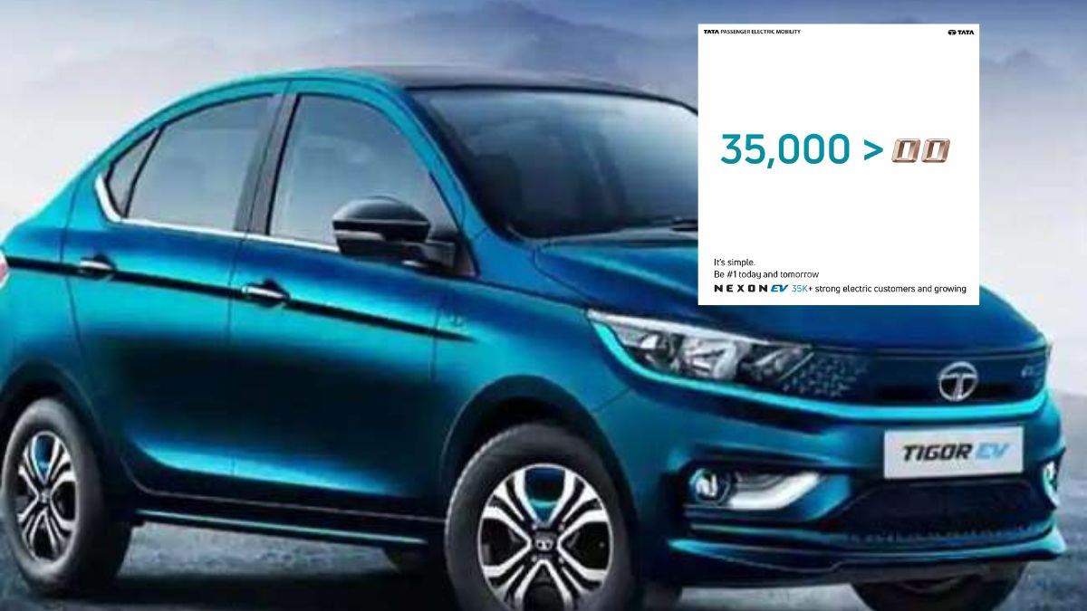 TATA Nexon EV की बिकीं 35 हजार से अधिक गाड़ियां, टाटा ने सोशल मीडिया पर