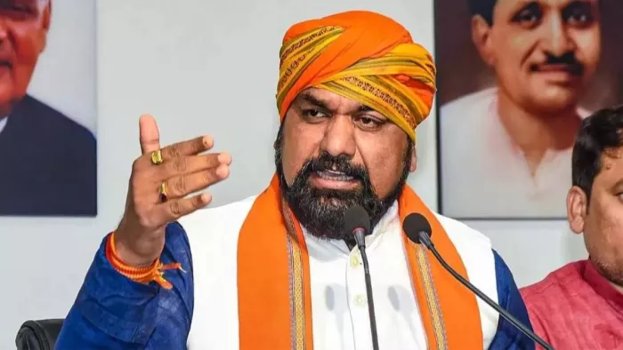 बिहार भाजपा के अध्यक्ष सम्राट चौधरी ने साधा निशाना।