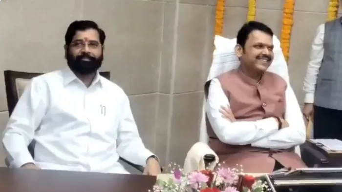 Devendra Fadnavis: मुख्यमंत्री देवेंद्र फडणवीस ने मंत्रालय का कार्यभार संभाला। (फोटो सोर्स: एएनआई)