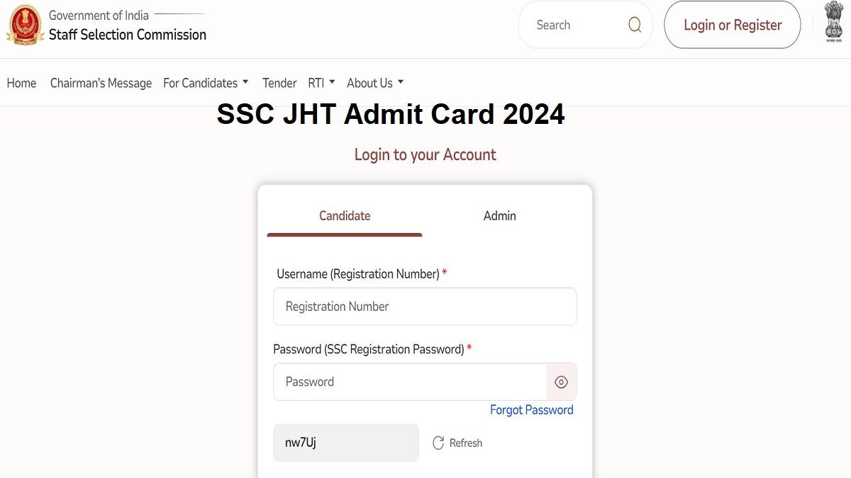 ssc jht admit card 2024 download ssc jht admit card from here exam will be held on 9th december know exam pattern