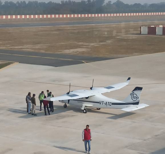 Haryanas son to start countrys first air taxi - Haryana Hisar Common Man Issues News