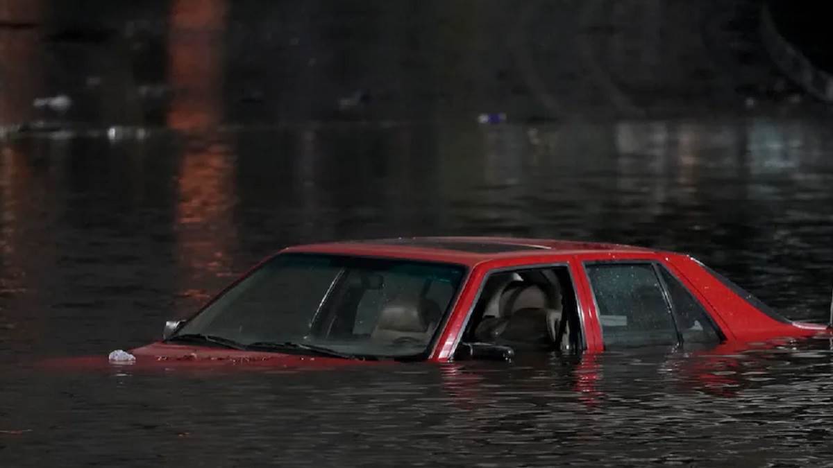 hurricane force winds surging surf and heavy rains pounded california