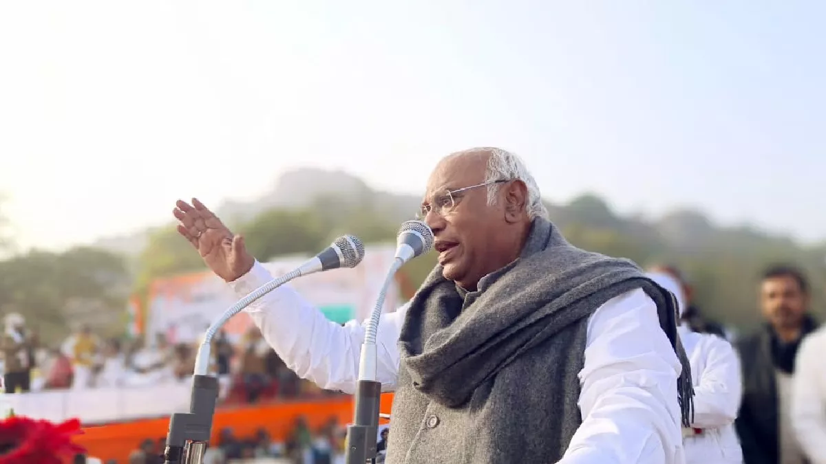 कांग्रेस प्रमुख मल्लिकार्जुन खरगे ने केंद्र पर साधा निशाना