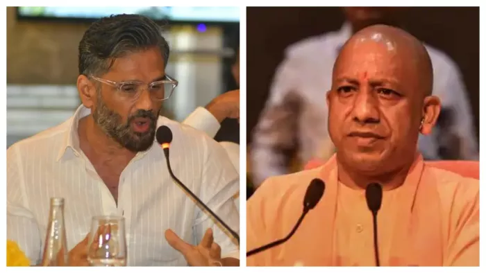 suniel shetty pain spilled in front of CM Yogi Adityanath demand removal of Boycott trend