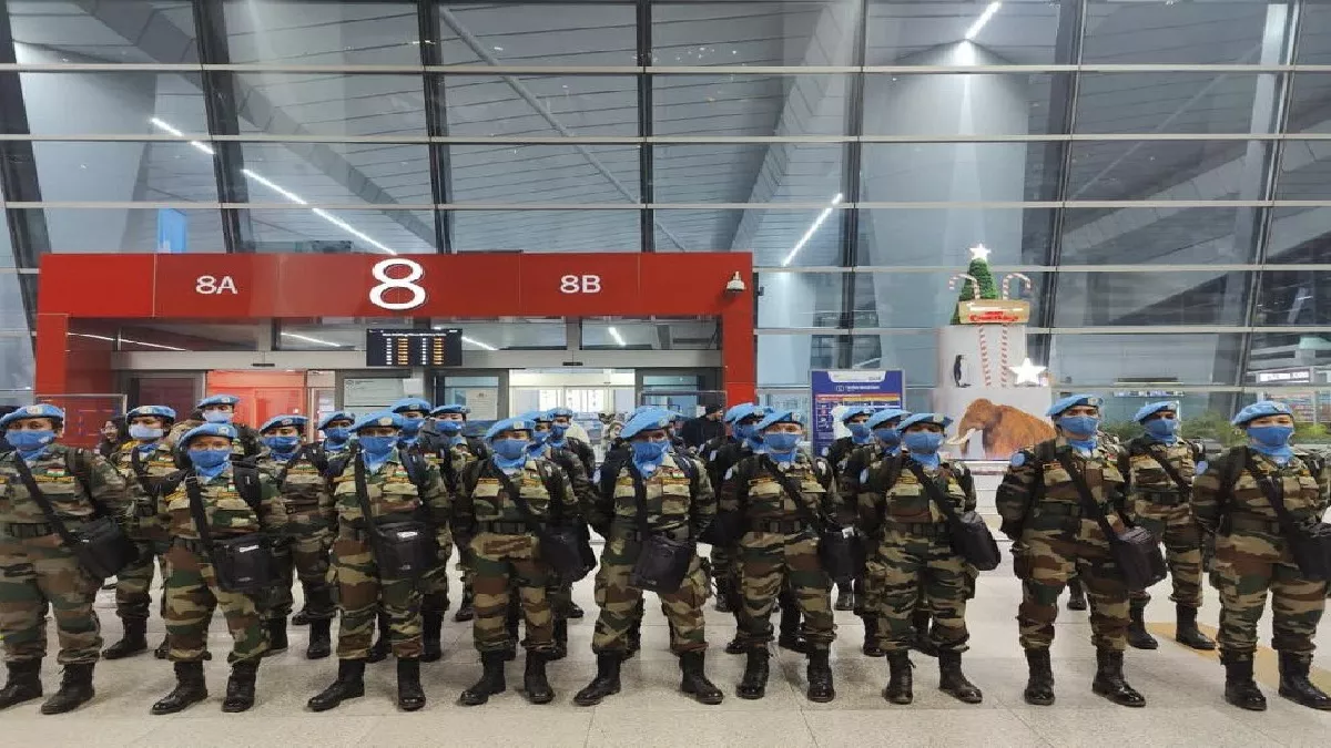 India deploys platoon of women peacekeepers UN mission