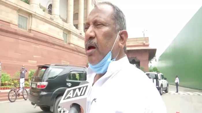 नालंदा से जेडीयू के सांसद कौशलेंद्र कुमार ने अयोध्या के राम मंदिर पर विवादित बयान दिया (फाइल फोटो ANI)
