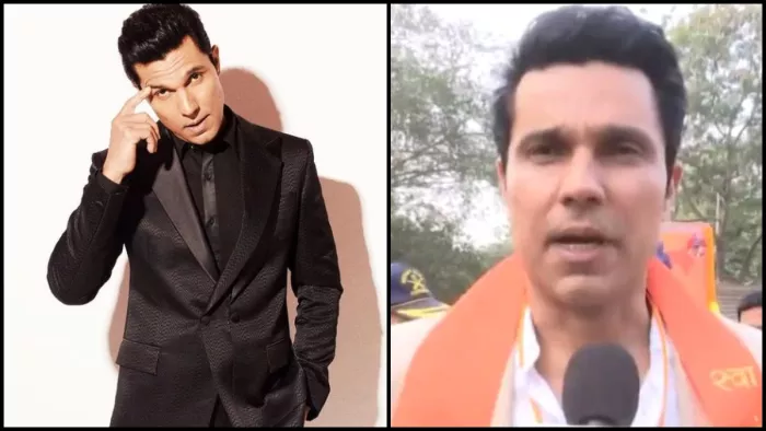 स्वातंत्र्यवीर सावरकर की मुक्ति शताब्दी यात्रा में शामिल रणदीप हुड्डा। फोटो क्रेडिट- इंस्टाग्राम