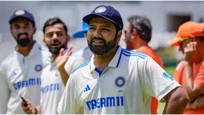 रोहित शर्मा और विराट कोहली के बीच हुई बातचीत वायरल। फोटो- BCCI