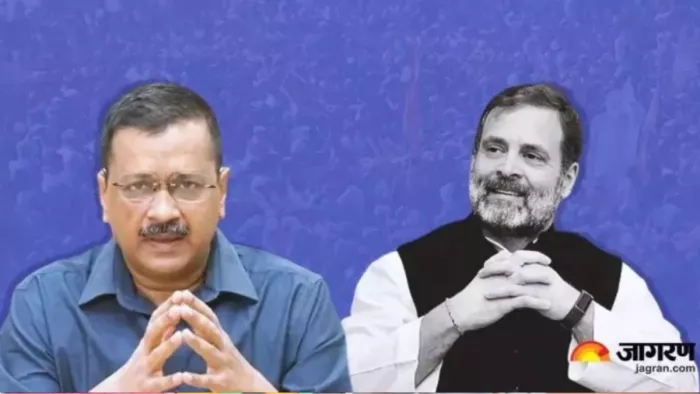 कांग्रेस ने आप पर हमले तेज किए। फोटो- जागरण ग्राफिक्स