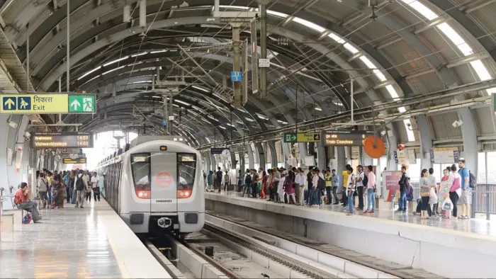 दिल्ली मेट्रो की फाइल फोटो। सौ.- डीएमआरसी।