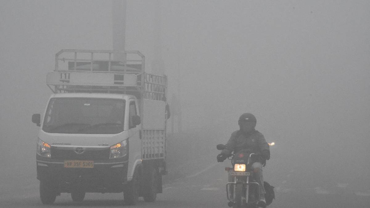 weather update today fog alert in haryana dense fog covers 11 districts cold wave continues