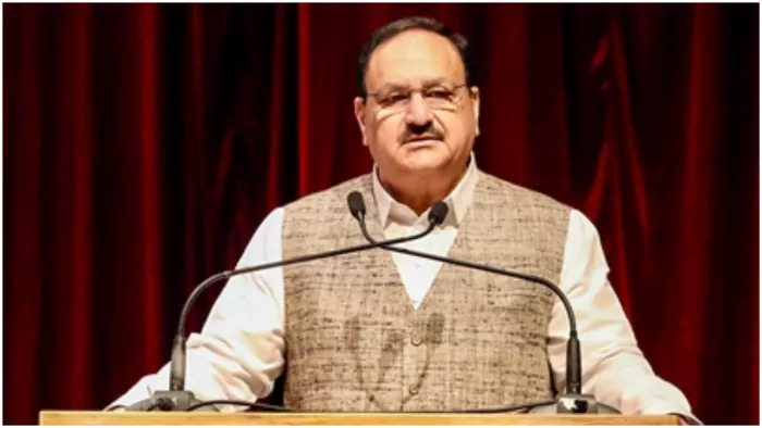 जेपी नड्डा ने एचएमपीवी के बढ़ते मामलों के बीच स्थिति को लेकर बयान जारी किया है। (Photo- ANI)