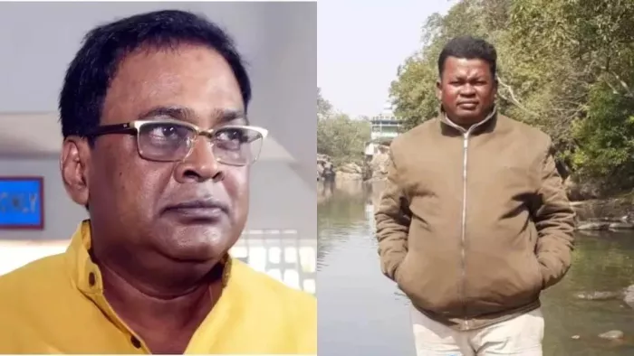 नव दास और आरोपित एएसआइ की फाइल फोटो