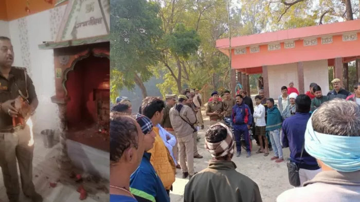 मामला गरमाने के बाद पुलिस मौके पर पहुंची