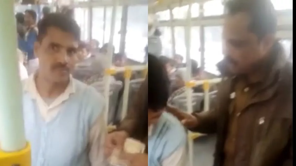 दिल्ली की बस में शख्स की जेब से जेबकतरे ने निकाल 5 हजार रुपये, मार्शल ने दिलाए वापस।