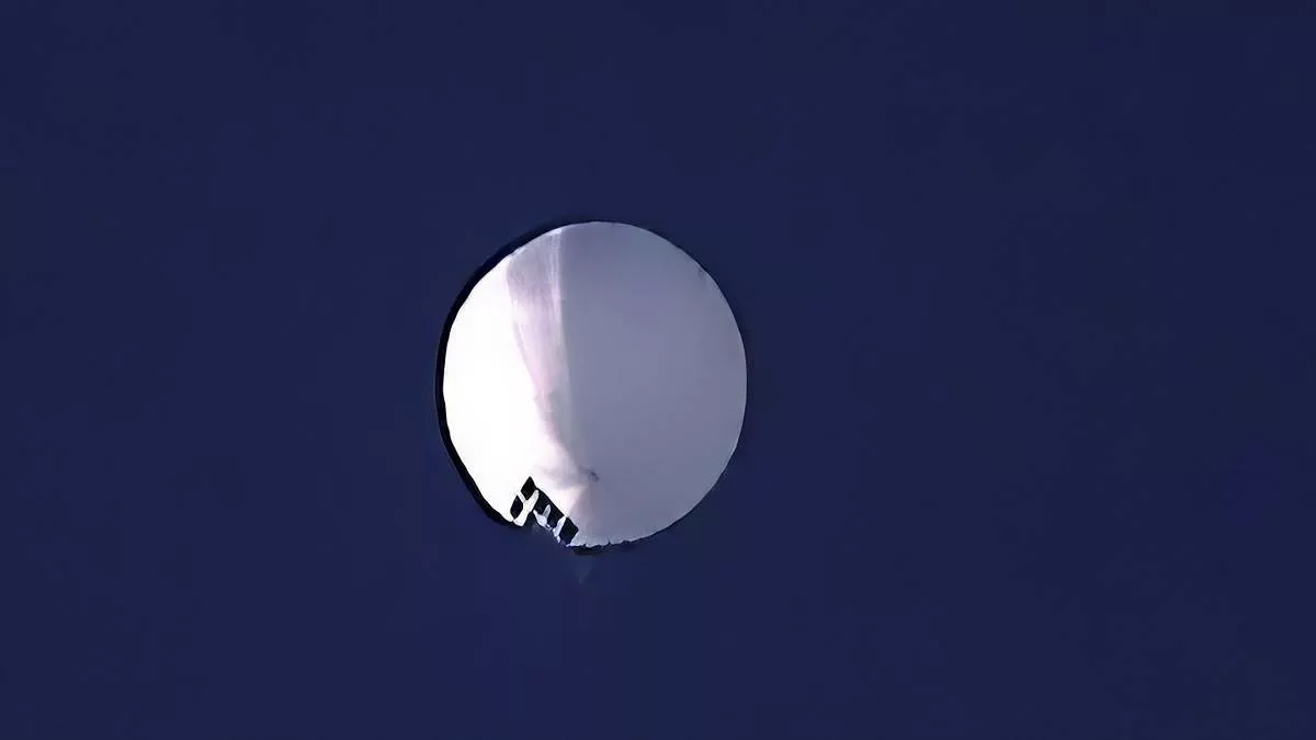 Chinese Spy Balloon चीन ने गुब्बारे की पुष्टि की।