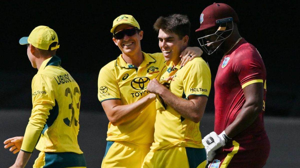 australia won 3rd odi and series against west indies in canberra