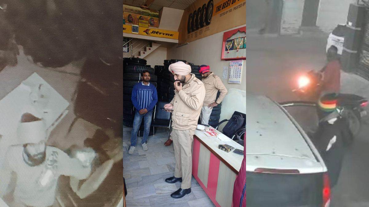 bathinda thieves are dodging the police robbing a tire shop theft for the fourth time in the last three years